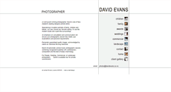 Desktop Screenshot of davidevans.co.nz
